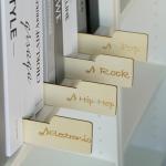 A-Z Vinyl Record Dividers with Genre Tabs – 13 Pieces