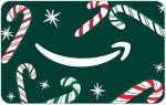 Amazon eGift Card - Christmas Candy Canes Design