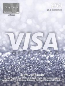 $50 Visa Gift Card for Music Lovers