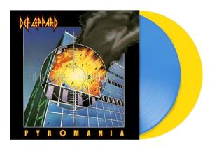 Pyromania 40th Anniversary Deluxe Blue/Yellow Vinyl