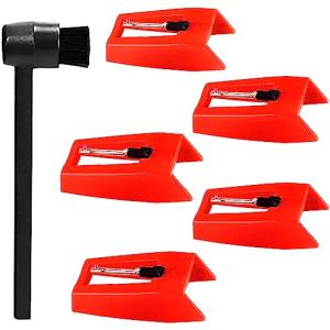 5 Pack Replacement Needles for Vinyl Record Players