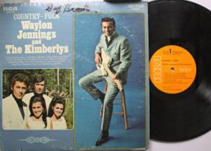 Country Folk Vinyl Record Collection