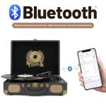 Bluetooth Vinyl Record Player with Built-in Speakers