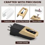 JoTownCand 5PCS Ruby Record Player Needle Kit