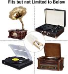 Upgraded Golden Stylus Needles for Turntables (3-Pack)