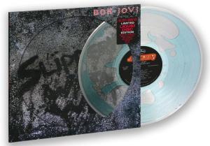 Bon Jovi Slippery When Wet Clear Blue Vinyl LP