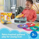 Fisher-Price Deluxe Rockin' Record Player with Albums