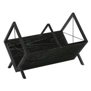 YINMIT 1-Tier Vinyl Record Storage Rack - Black