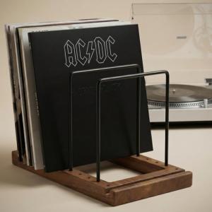 ZICOTO Stylish Vinyl Record Storage for 75 Albums