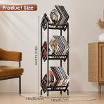 BOEASTER Vinyl Record Storage Rack for 280 LPs
