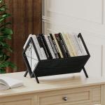 YINMIT 1-Tier Vinyl Record Storage Rack - Black