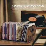 Expandable Vinyl Record Storage Rack with Divider