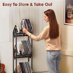 BOEASTER Vinyl Record Storage Rack for 280 LPs