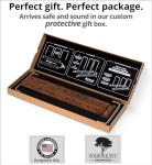 Solid Walnut Vinyl Record Holder for 75 LPs