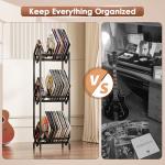 BOEASTER Vinyl Record Storage Rack for 280 LPs