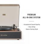 Crosley Stave Bluetooth Record Player with Speakers