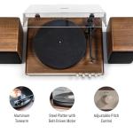 Crosley C65A 2-Speed Vinyl Turntable with Speakers