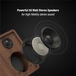 Crosley C65A 2-Speed Vinyl Turntable with Speakers