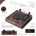 Retrospiler Bluetooth Turntable with Built-in Speakers