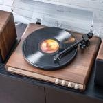 Crosley C65A 2-Speed Vinyl Turntable with Speakers