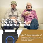 1Mii Bluetooth 5.3 TV Transmitter for Headphones/Speakers