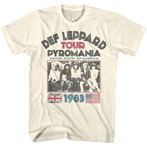 Def Leppard Pyromania Tour Vintage T-Shirt