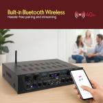 Pyle 500W Bluetooth Karaoke Amplifier and Receiver