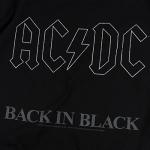 AC/DC Back Logo Rock T-Shirt - Black XL