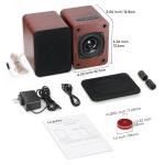 Saiyin Bluetooth Speakers for Vinyl Record Player