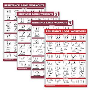 Palace Learning 4 Pack - Resistance Bands Posters