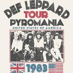 Def Leppard Pyromania Tour Vintage T-Shirt