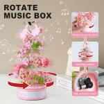 Flowers Music Box Building Kit with Lights - 713PCS