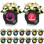 Retro Vinyl Record Flower Boxes for Party Decor