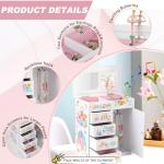 Ballet Unicorn Jewelry Box for Girls