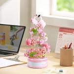 Flowers Music Box Building Kit with Lights - 713PCS