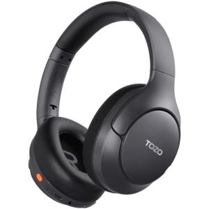 TOZO HT3 Wireless Noise Cancelling Headphones with 90H Battery