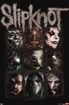 Slipknot Masks 08 Wall Poster, Unframed