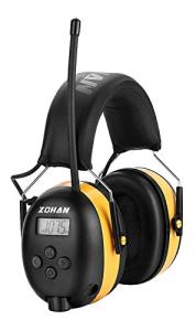 ZOHAN EM042 Digital Display AM/FM Radio Ear Muffs