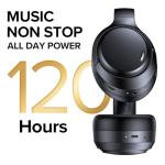 Bluetooth Noise Cancelling Headphones with 120H Playtime