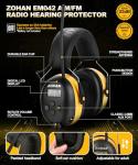 ZOHAN EM042 Digital Display AM/FM Radio Ear Muffs