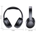 Bluetooth Noise Cancelling Headphones with 120H Playtime
