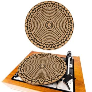 Briwooody 3mm Cork Turntable Mat for Better Sound