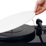 Hudson Hi-Fi White Acrylic Turntable Mat 11.75”