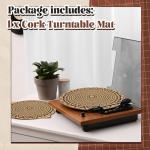 Briwooody 3mm Cork Turntable Mat for Better Sound