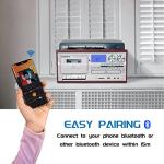 LoopTone 9-in-1 Bluetooth Vintage Turntable and Player