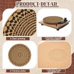 Briwooody 3mm Cork Turntable Mat for Better Sound