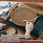 Briwooody 3mm Cork Turntable Mat for Better Sound