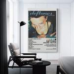 Deftones "Around The Fur" Canvas Wall Art 12x18