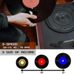 LoopTone 9-in-1 Bluetooth Vintage Turntable and Player