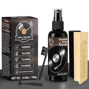 EIGTWEN 4-in-1 Vinyl Record Cleaning Kit